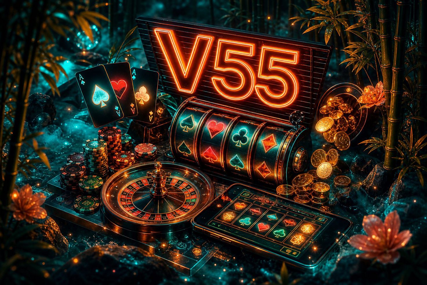 Antarmuka mode demo gratis Fortune Tiger di V55